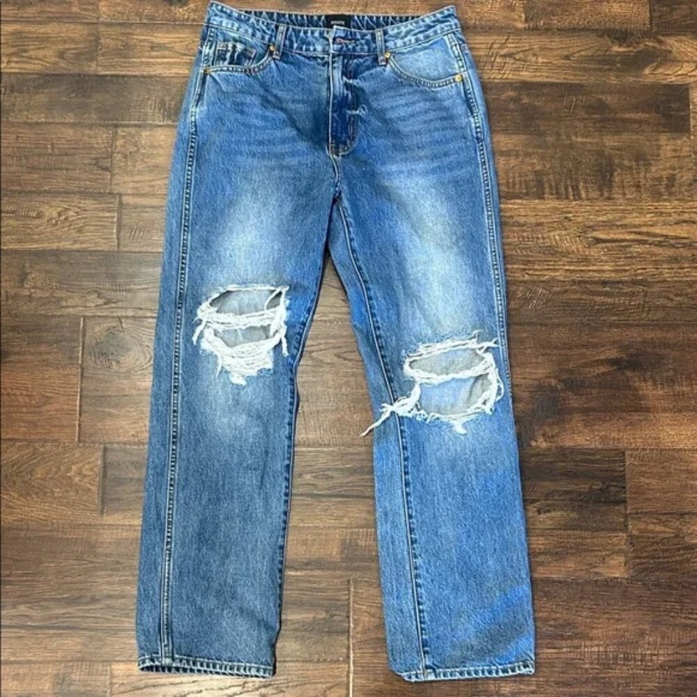 KHAITE Women’s Distressed Kerrie Jeans